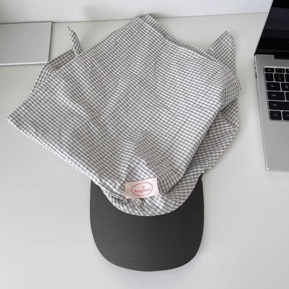 Шарф Y2K Кепка с козырьком Хлопковая треугольная косынка Шапка Модная косынка Y2K Бейсболка Велоспорт