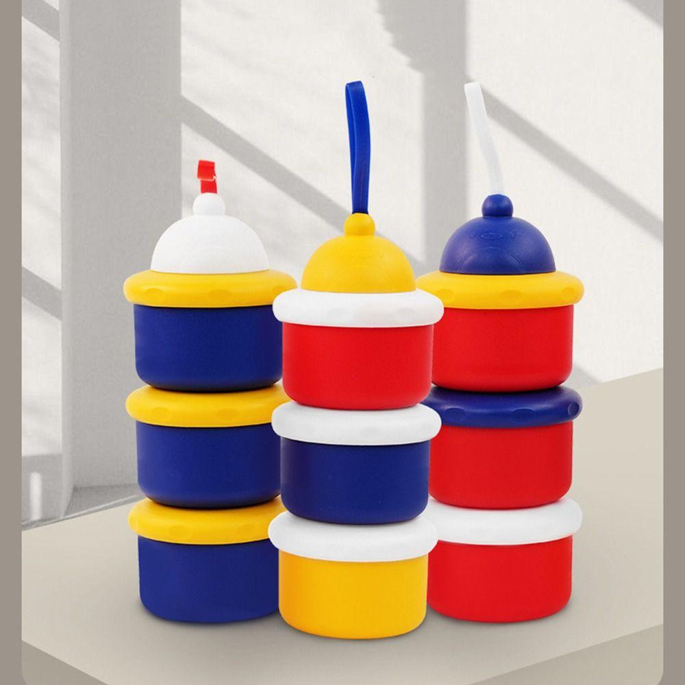 Портативный детский контейнер для хранения еды, ланч-бокс, модный детский дозатор для кормления младенцев, для младенцев и малышей