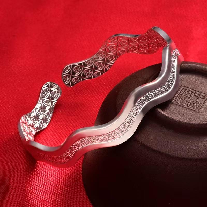 Charm 925 Sterling Silver Luxury Bead Bracelet Bracelet Cute Feminine Fashion Party Wedding Jewelry With Adjustable