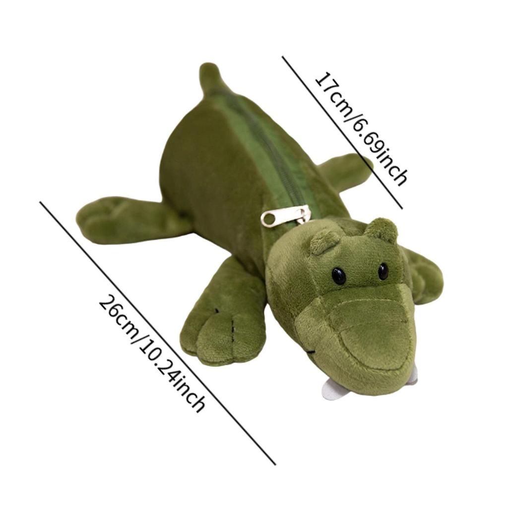 Animal Pencil Case Cartoon Bag Organizer with Large Capacity And Soft for Teen Girls Boys