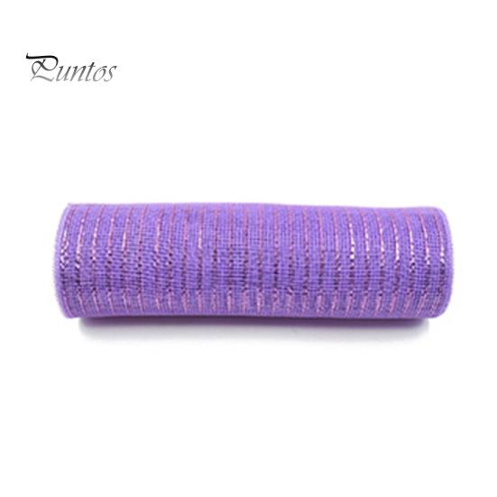 Декоративная сетчатая лента «сделай сам», венок ярких цветов, широко используемая сетчатая лента для рождественской елки, украшение в виде гирлянды