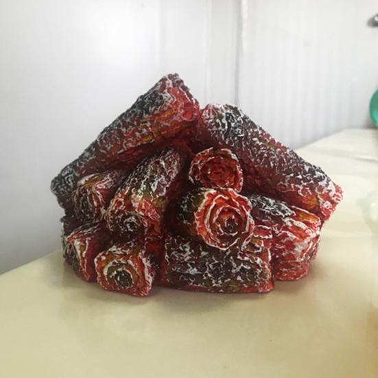 Ночник, реалистичный настольный орнамент, многоразовый креативный имитация древесного угля, светодиодный светильник пламени для двора