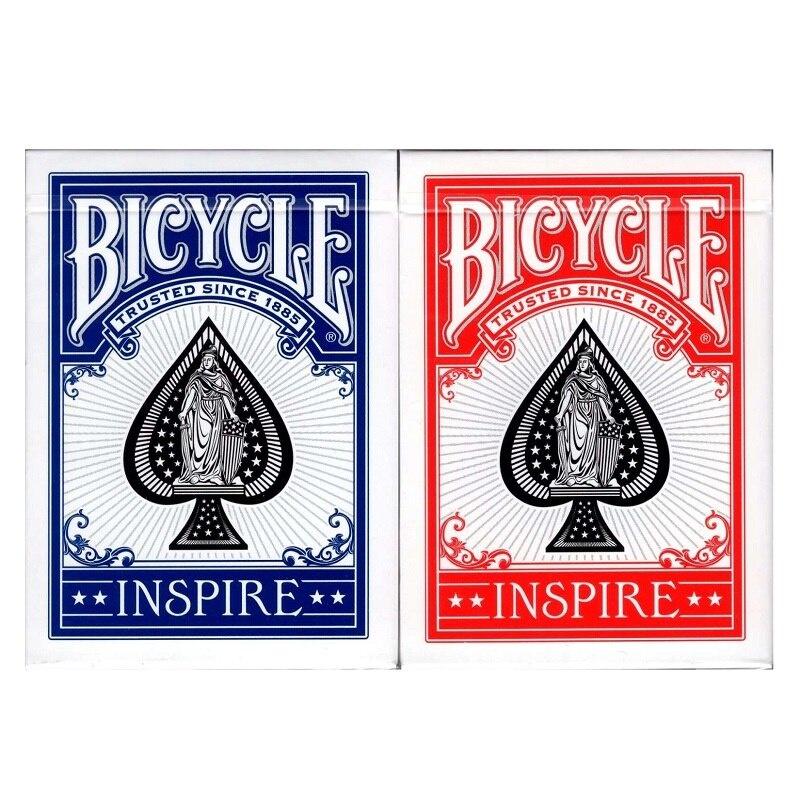 Велосипед Red Inspire Игральные карты Маркированная колода Карточные игры Волшебные трюки