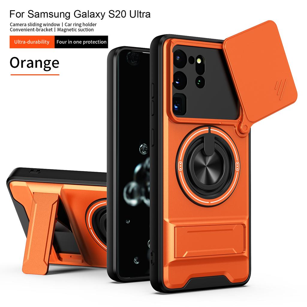 Чехол для Samsung Galaxy S20 Ultra Чехол Galaxy S20 Ultra Чехол для телефона Магнитный держатель Военная броня Защитная крышка для камеры