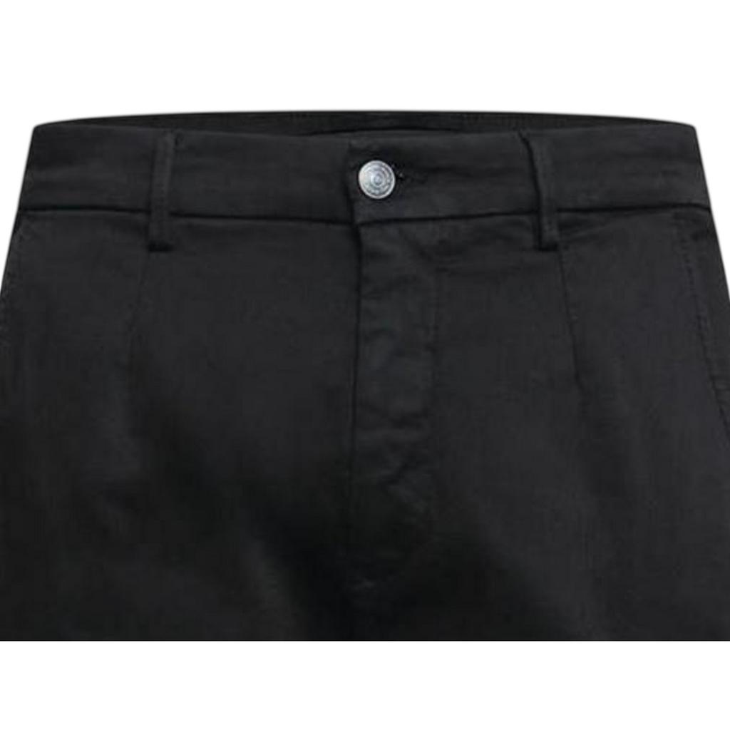 Replay Mens Cotton Denim Slim Cargo Trousers