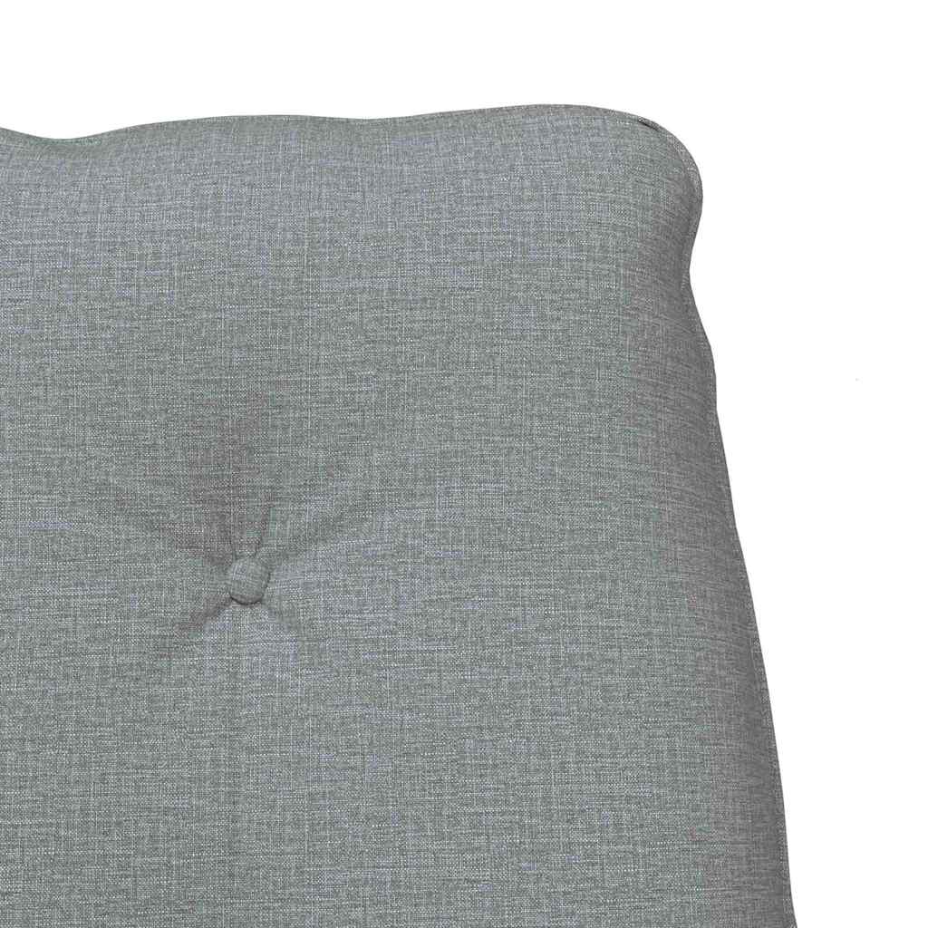 Armchair Light Grey 69 x 74 x 93 cm Fabric and Plywood