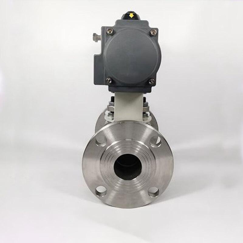 Pneumatic Stainless Steel Flanged Ball Valve
