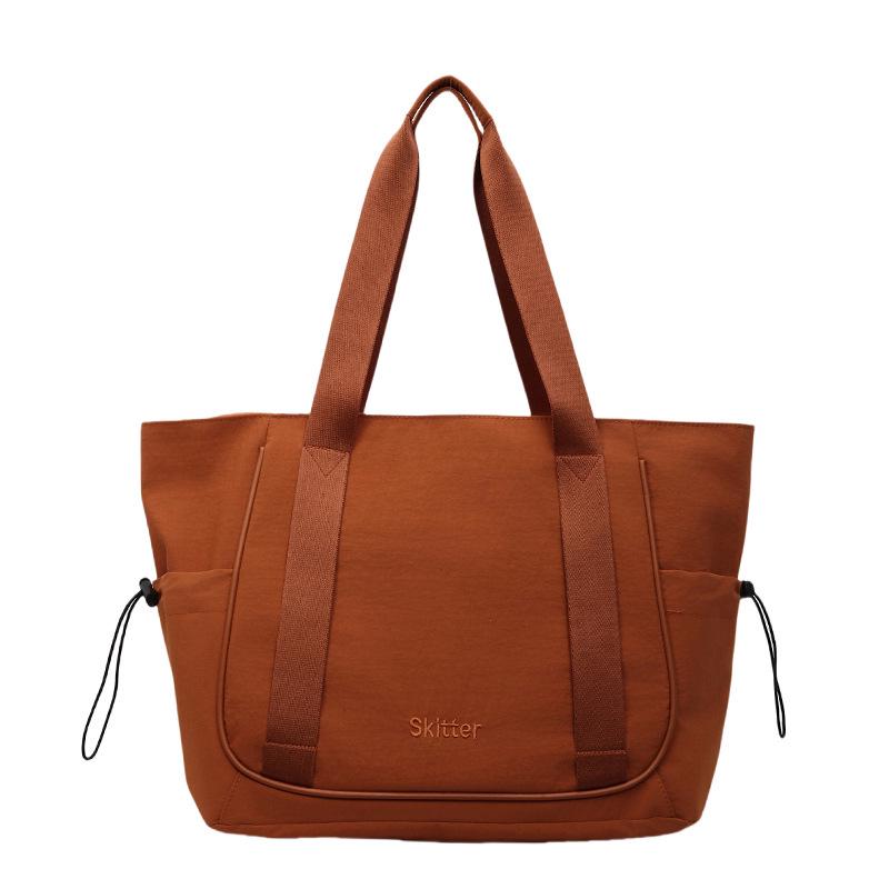 High-End Women's Lightweight Waterproof Tote: Versatile 2025 Large-Capacity Shoulder Handbag