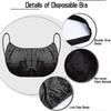 50pcs Disposable Bra For Spray Tan, Disposable Spa Salon Top Garment Underwear, Spray Tanning Brassieres Lingerie, Individually Pack