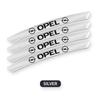 AAHI1 4Pcs Car Wheel Hub Rim Stickers Decals Auto Styling Accessories For Opel Insignia Astra G J F K Vectra C H Corsa C B D Omega
