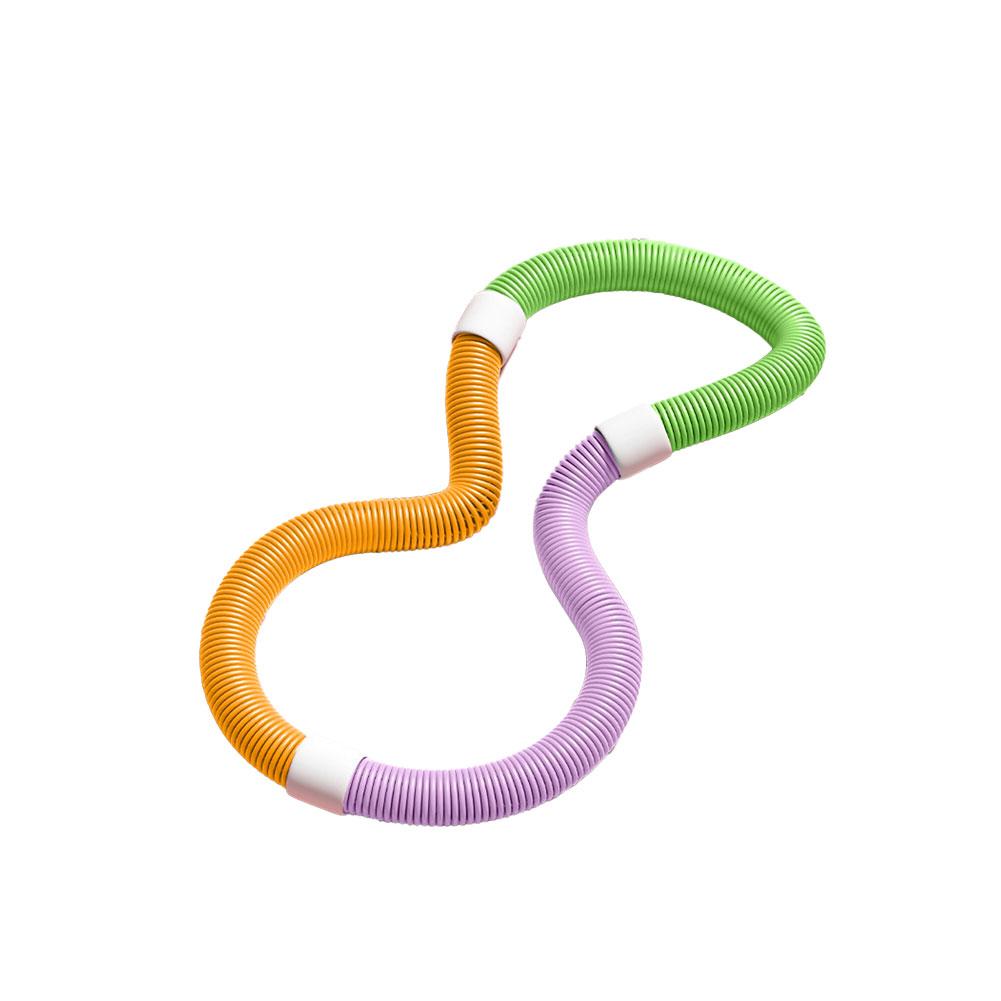 New Spring Tube Yoga Circle Fitness Waist & Tummy Tightening Exercise Equipment Fitness Circle Foldable Unisex Weight Loss