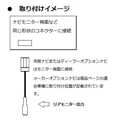 (V-OUT-01D-7P) Honda VXD-069MCV Rear Monitor Video Output Harness