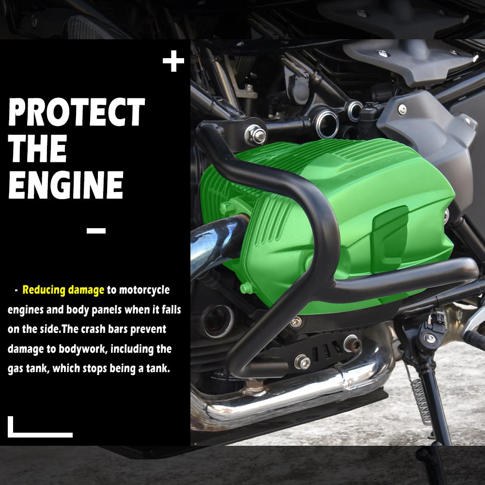Защита двигателя для BMW R Nine T R9T Дуги безопасности на случай падения Бампер для BMW R9T R Nine T Защитный бампер Клетка для трюков 2014-2022