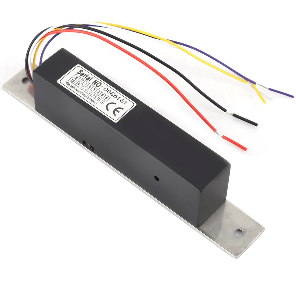 Access Delay Metal Strip Signal Feedback Single Door Magnetic Lock for Glass Door/Wooden Door