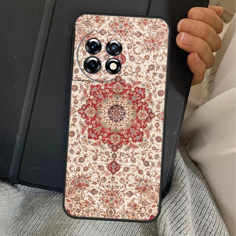Чехол в стиле персидского ковра с цветочным узором для OnePlus 15 13 12 11 13R 13T 10T 10R 12R OnePlus Nord 5 CE 2 3 4 Lite N20 N30