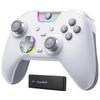Беспроводной игровой контроллер PC EasySMX X05PRO с отверстием 1000 Гц, RGB мягкий тон для Steam Controller, Геймпад, Двухступенчатый триггер, Частота опроса, Подсветка,