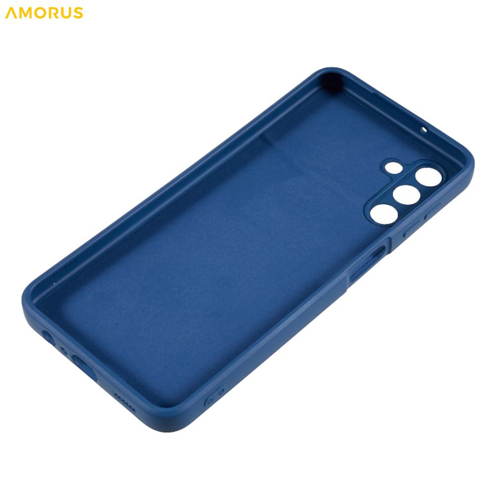 For Samsung Galaxy A13 5G Case Precise Cutouts TPU Fiber Lining Shockproof Phone Cover