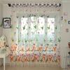 Rod Pocket New Beautiful Window Curtain Large Butterfly Print Screens