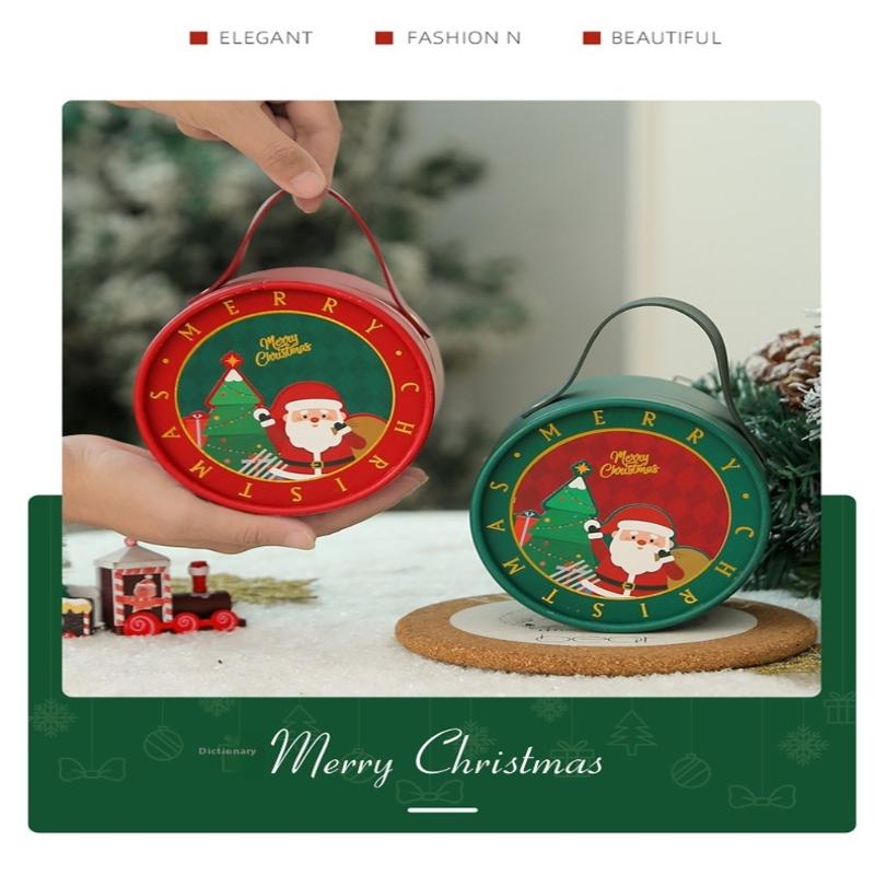 2025 Новый Рождественский Яблочный Бокс Подарочная Коробка Рождественский Сочельник Рождественская Коробка для Упаковки Фруктов Рождественская Подарочная Коробка (Исключая Яблоки)