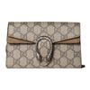 Сумка Dionysus GG Supreme Super Mini Бежевая Женские сумки Коричневый 476432-KHNRN-8642
