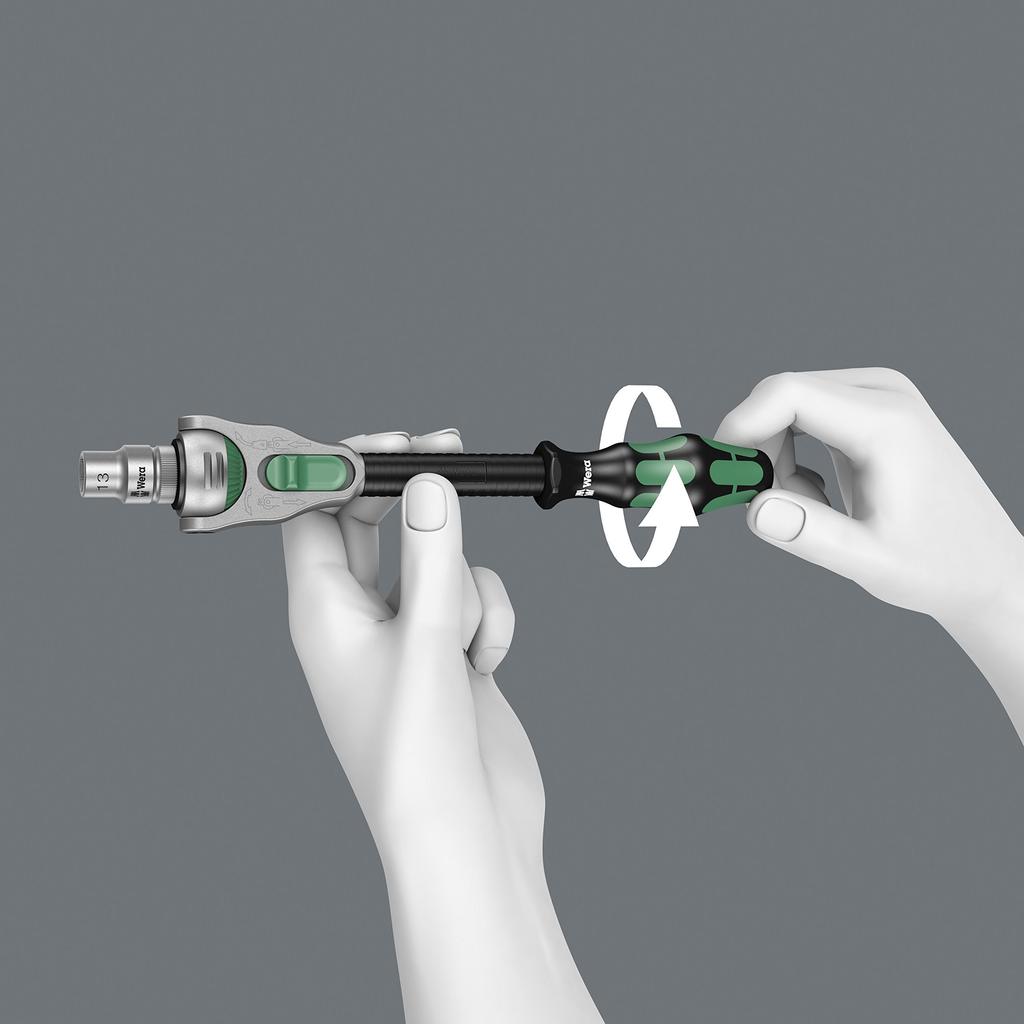 WERA 05003600001 8000 C Трещотка Zyklop Speed 1/2"