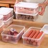 Ящик для хранения замороженного мяса, портативный холодильник, органайзер для фруктов и овощей, прозрачный контейнер для сыра, кухня