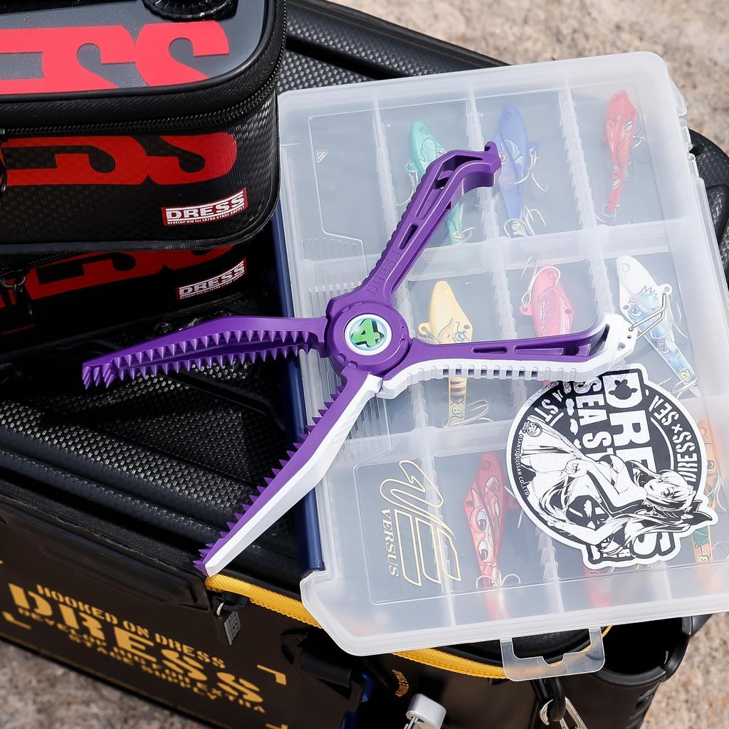 Платье x Umi Monogatari Ura Shark Акулий захват Коллаборация Захват для рыбы Рыболовные плоскогубцы Сверхлегкий 75 г Суперпрочный захват