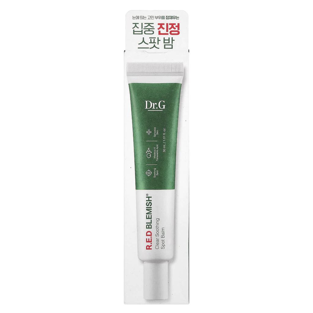 Dr. G, Red Blemish, Clear Soothing Spot Balm, 30Ml(1.01Fl Oz)
