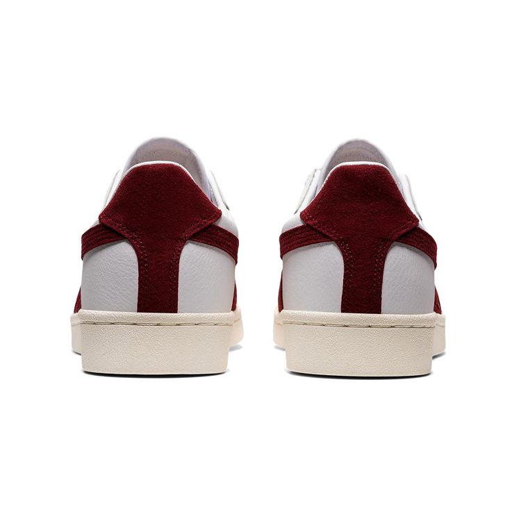 ONITSUKA TIGER Gsm Breathable Lightweight Non-Slip Low-Top Casual Sneakers Men Sneakers White Gray Red 1183A353-114