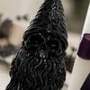 3D-печатная фигурка на Хэллоуин, фигурка скелета-гнома, готическая статуэтка черепа-гоблина, жуткая коллекционная статуэтка, настольное украшение для дома, офиса и вечеринки