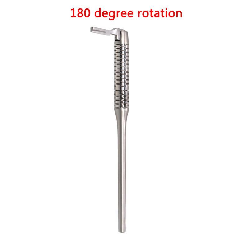 Стоматологическая вращающаяся ручка, регулируемый ортодонтический инструмент из нержавеющей стали на 180 градусов