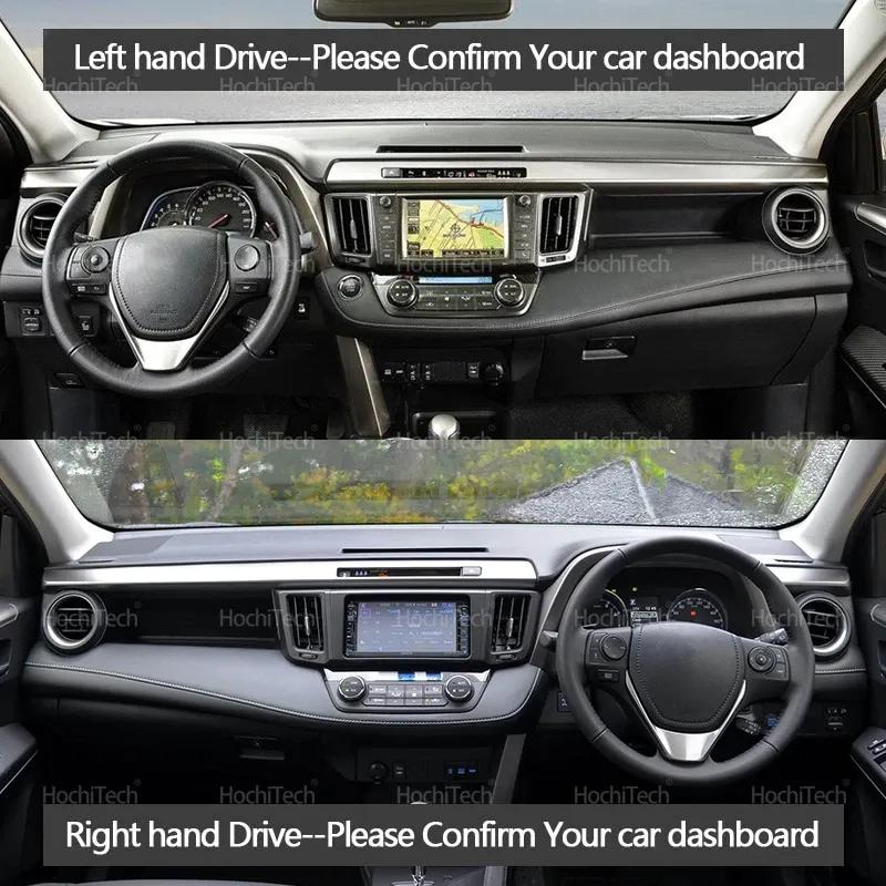 Dashboard Cover for Toyota RAV4 XA40 2013 2014 2015 2016 2017 2018 Anti-Slip Pad Sunshade Cushion Sunshield Nonslip Accessories