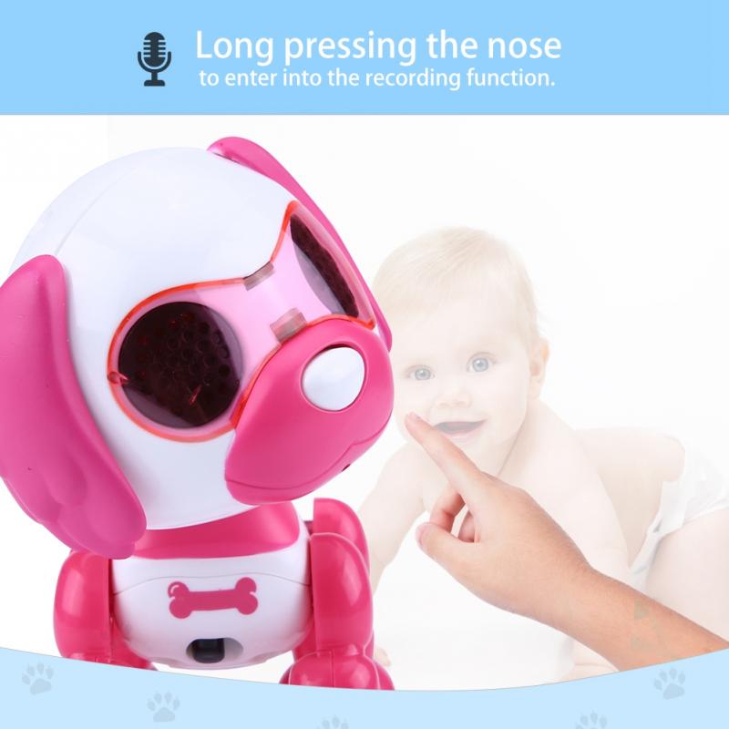 Интерактивный ходящий щенок с функцией записи. Собака робот