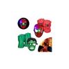 (Only Gloves-Spiderman) Kids Hulk Gloves Smash Hands Mask Spider Man Punching Boxing Fists Toys