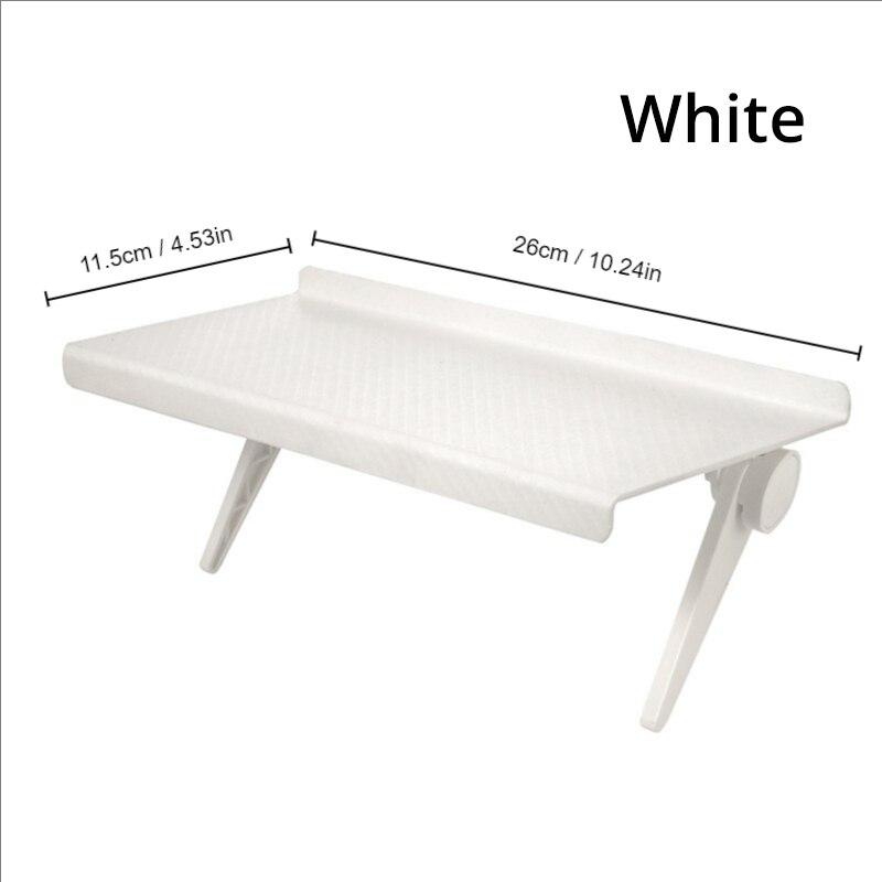 1 шт. Белый/черный стеллаж для хранения телевизионной приставки, пульт дистанционного управления, маршрутизатор, небольшие аксессуары, многофункциональная регулируемая подвесная стойка