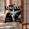 Rock Band ANNirvana Cushion Cover Polyester Sofa Cushions Decorative Throw Pillows Home Decoration Pillowcover