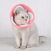 Pet Collar Adjustable Soft Cat Recovery Collar Comfortable Breathable Pet Cone Collar for Post-Surgery