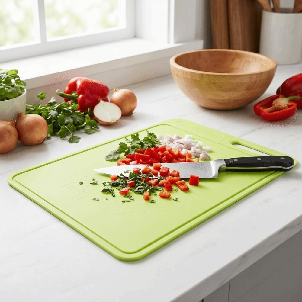Non-Slip Anti-Mold Cutting Board Hanging Chopping Block Multi-Purpose Cutting Block Mat Baby Food