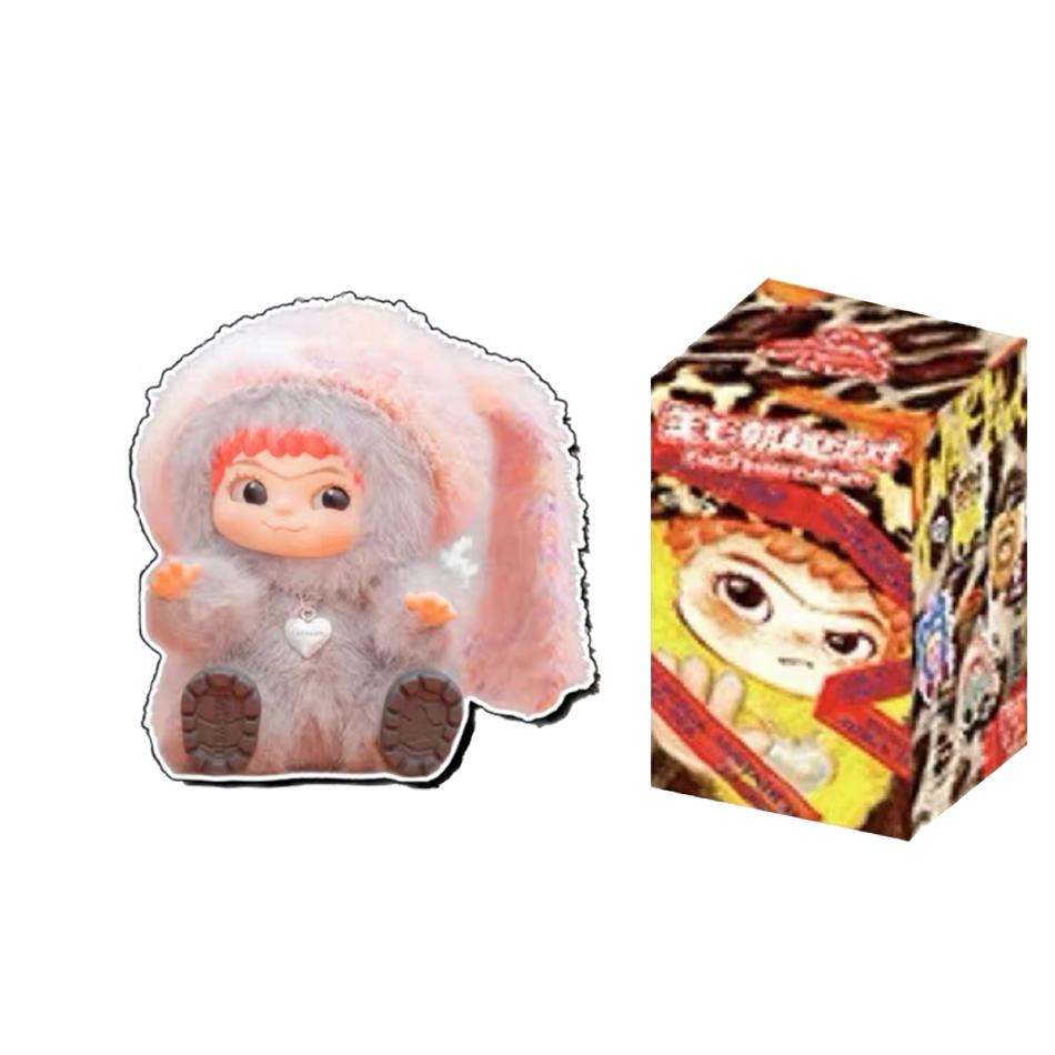 Wakuku Fuzzy Trend Fun Party Series Blind Box Kawaii Collectible Figure Toy Kid Surprise Christmas Collection And Birthday Gifts