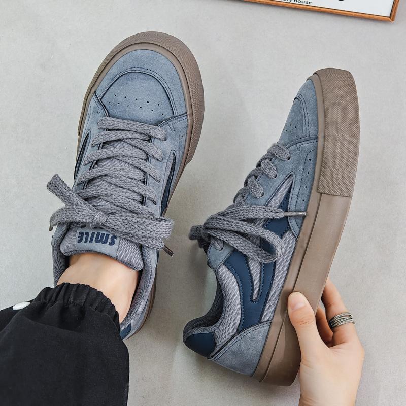 Мужская классическая модная спортивная обувь с низким верхом для скейтбординга, дышащая парусиновая спортивная обувь для студентов, мальчиков, трендовые удобные кроссовки для спортзала с мягкой подошвой