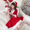 Рождественский костюм Взрослый Женский Рождественский костюм Праздничное платье Маскарад Санта Клаус Длинное платье Платье