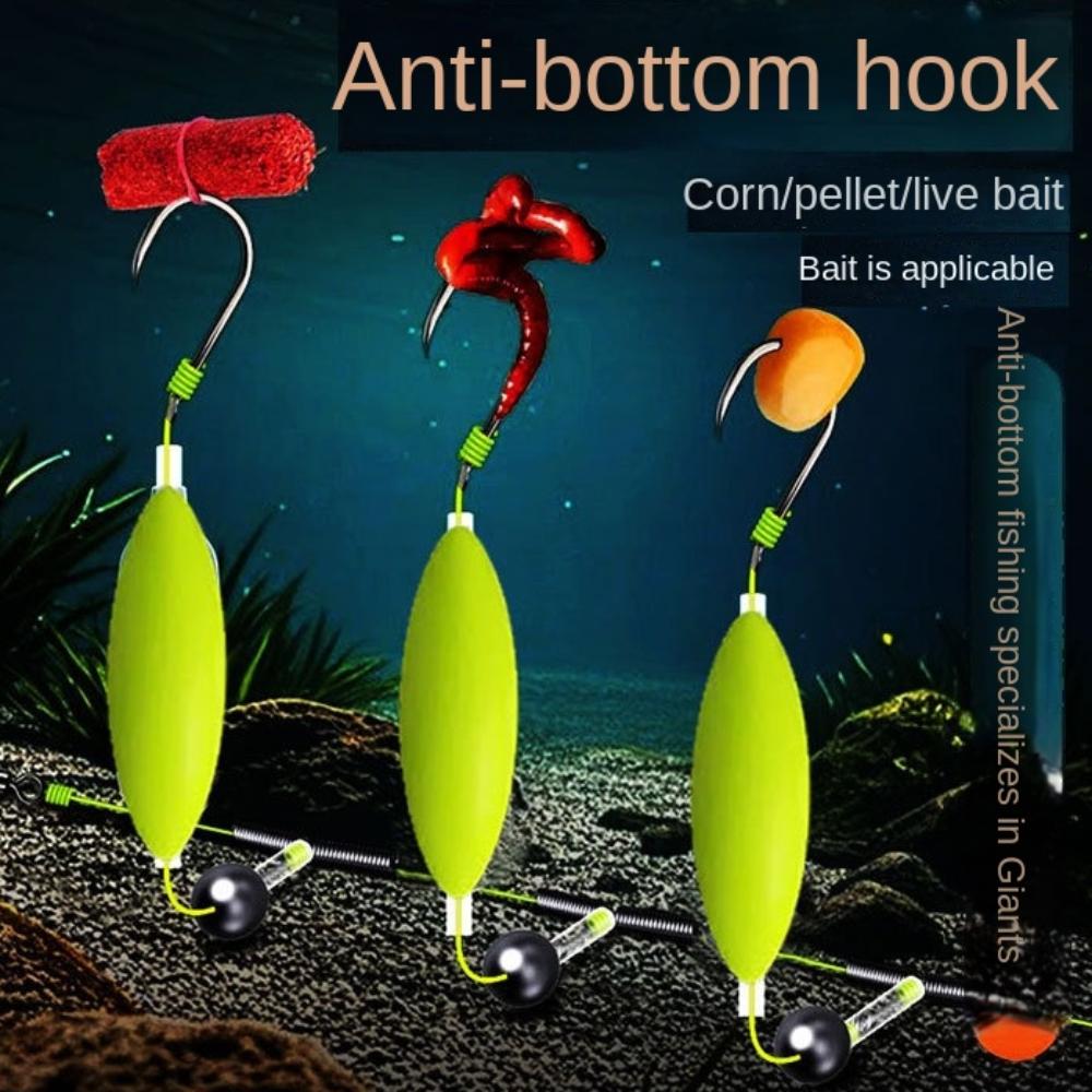 Automatic Flipping Fishing Hair Rigs Hook Suspension Carp Rigs Fishing Lure Fishing Tackle