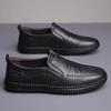 Men's Business Foot Leather Shoes Non-slip Breathable Soft-soled Leather Shoes