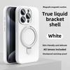 Чехол-подставка с магнитным кольцом из жидкого силикона для Magsafe IPhone 16 15 14 13 12 Pro Max Plus 16Pro 15Pro Mag Safe Чехол для телефона