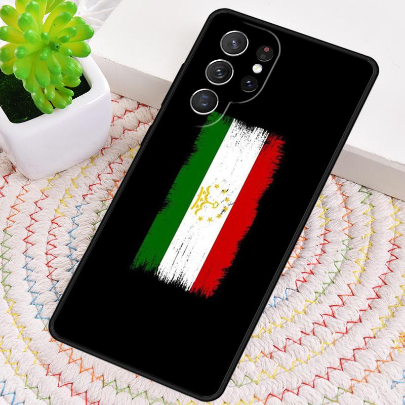 Чехол для телефона из ТПУ с флагом Таджикистана для Samsung Galaxy note 10 pro S26 S25 S24 S23 S22 Ultra Plus S21 FE S20 Ударопрочный чехол