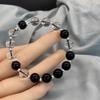 Simple Design Crystal Bracelet Women's Light Luxury Beaded Hand Jewelry