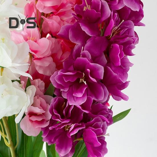 1 ветка, простая в обслуживании имитация цветка, реалистичная элегантная свадебная вечеринка, искусственный букет цветов гиацинта