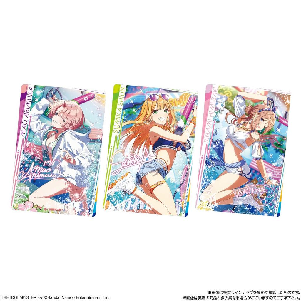 Bandai Gakuen Idolmaster Вафли 2 (20 штук)