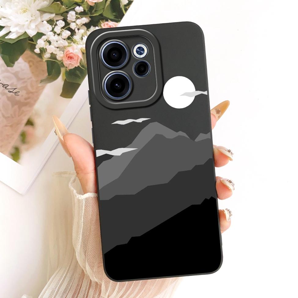 Чехол для телефона Oppo CPH2801 Для Oppo Reno 15F Силиконовый Чехол Роскошный Модный Цветы Кавайный Милый Расписной Чехол Для Oppo Reno15 F