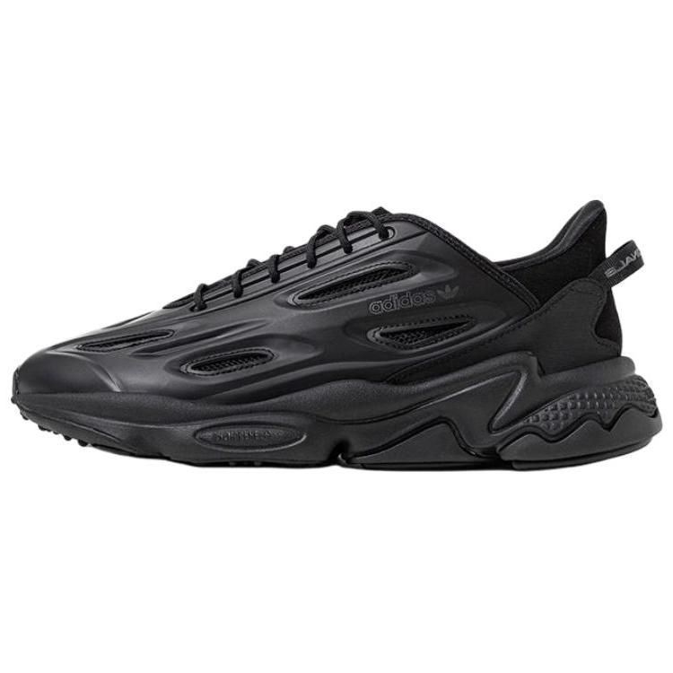 adidas Оригинальные Ozweego Celo Устойчивые к истиранию Низкие Массивные кроссовки Унисекс Черный JP6330
